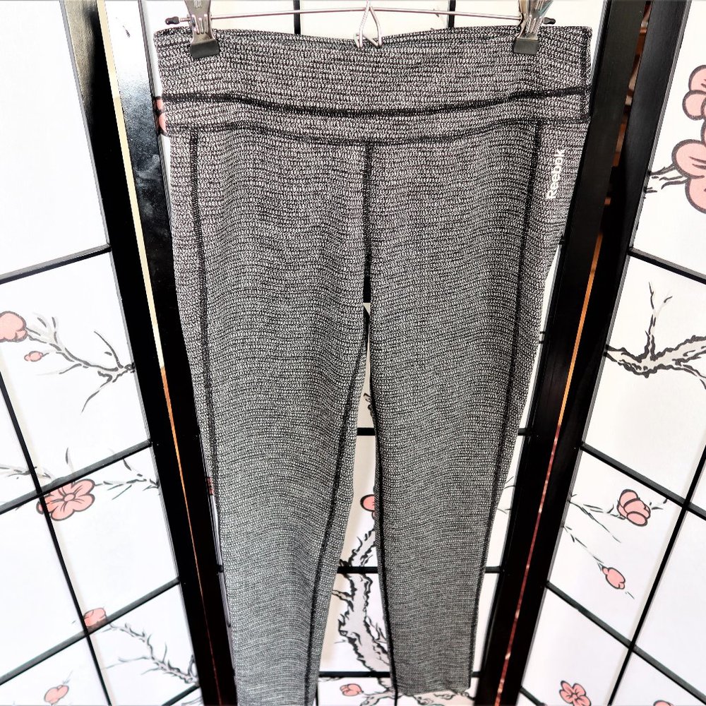 Reebok Grey Leggings Size Medium